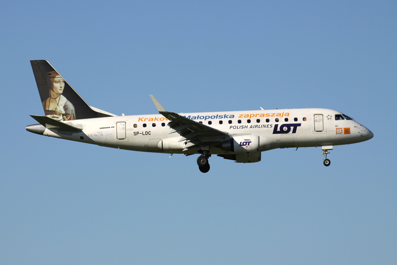 KRK Airport is a hub for LOT Polish Airlines.